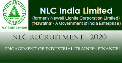 NLC Recruitment – 2020